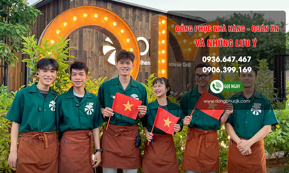 dong-phuc-nha-hang-quan-an-va-nhung-luu-y